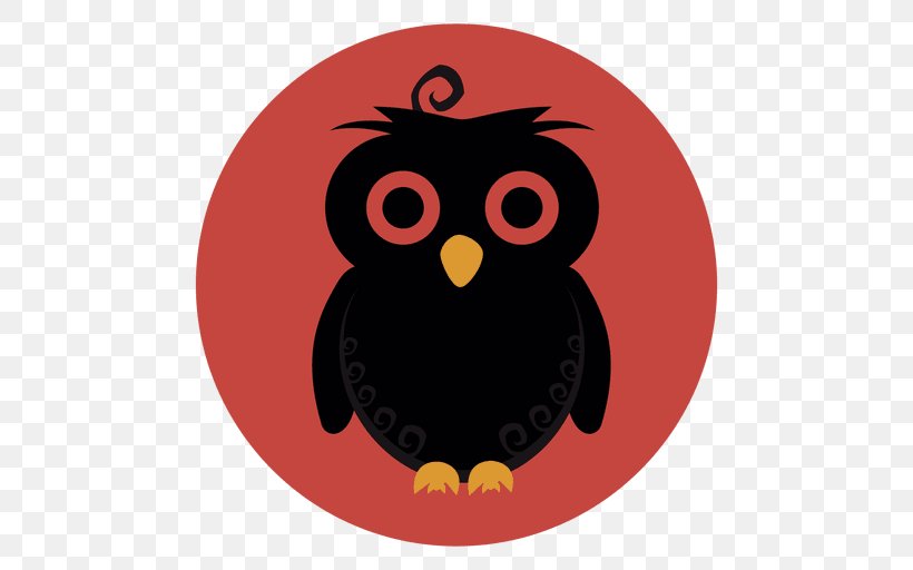 Owl Silhouette Clip Art, PNG, 512x512px, Owl, Beak, Bird, Bird Of Prey, Blackandwhite Owl Download Free