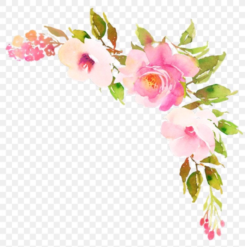 Pink Flower Cartoon, PNG, 1024x1030px, Bohochic, Artificial Flower, Blossom, Bohemian Style, Bohemianism Download Free