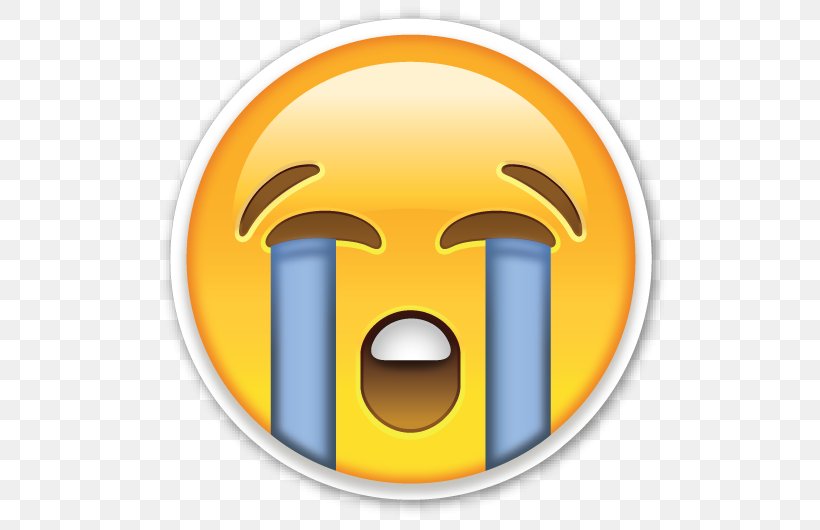 Face With Tears Of Joy Emoji Crying Sticker Emoticon, PNG, 530x530px, Emoji, Blushing, Crying, Emoticon, Face With Tears Of Joy Emoji Download Free