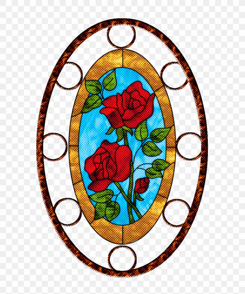 Stained Glass Glass Window Oval Circle, PNG, 900x1080px, Stained Glass, Circle, Glass, Oval, Window Download Free