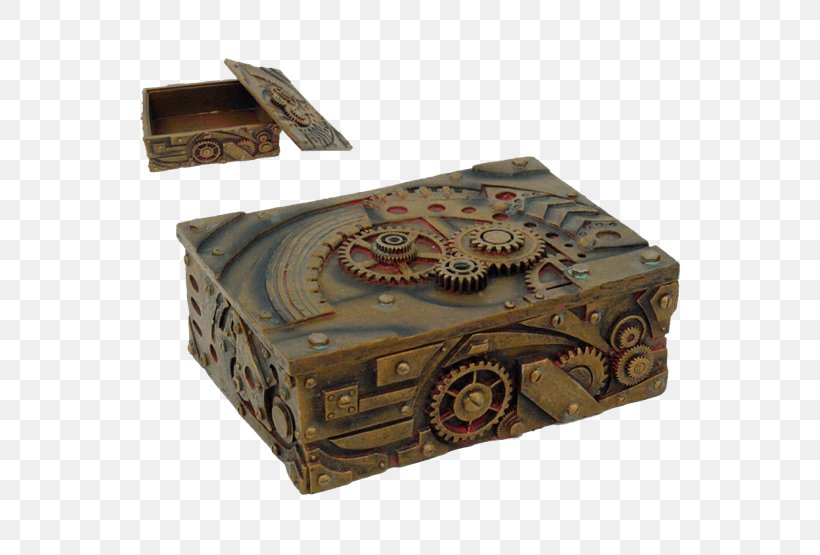 Steampunk Box Gothic Fashion Tarot Jewellery, PNG, 555x555px, Steampunk, Box, Casket, Clockwork, Decorative Box Download Free