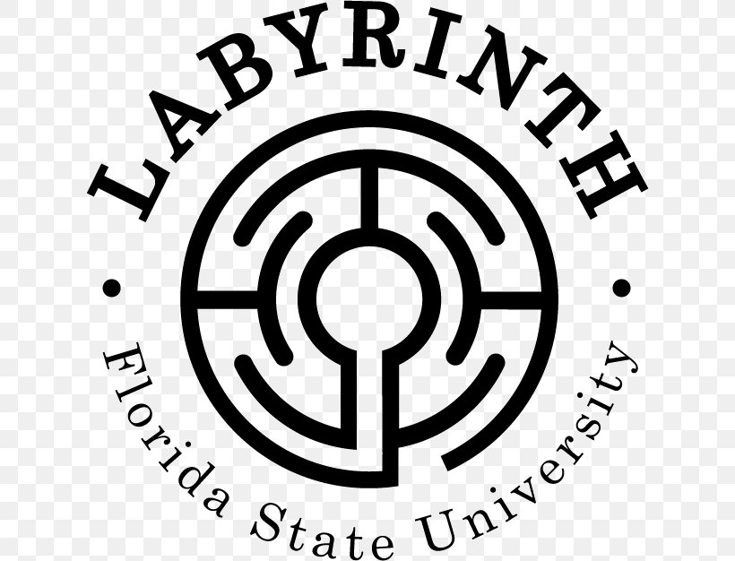 University Organization FSU Labyrinth White, PNG, 628x626px, University, Area, Black, Black And White, Brand Download Free