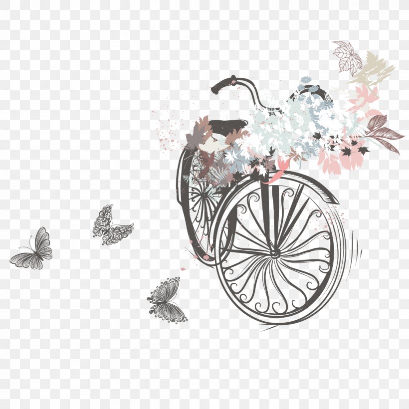 Bicycle Euclidean Vector, PNG, 1200x1200px, Bicycle, Body Jewelry, Depositphotos, Drawing, Shutterstock Download Free