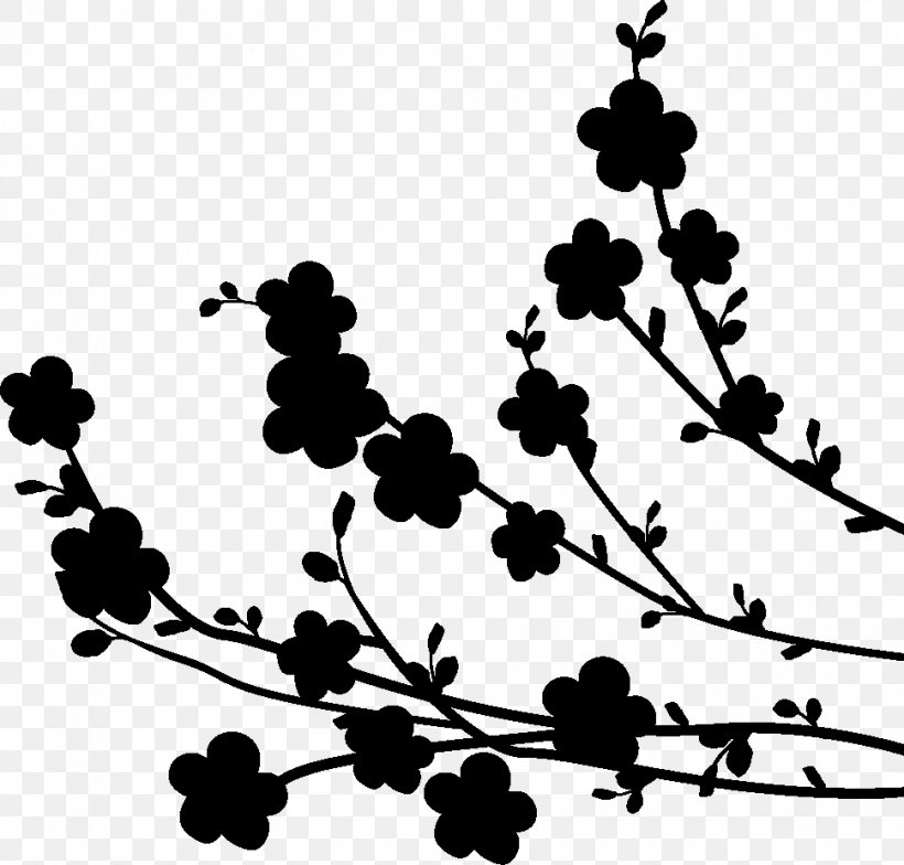 Black & White, PNG, 970x928px, Black White M, Berry, Blackandwhite, Branch, Floral Design Download Free