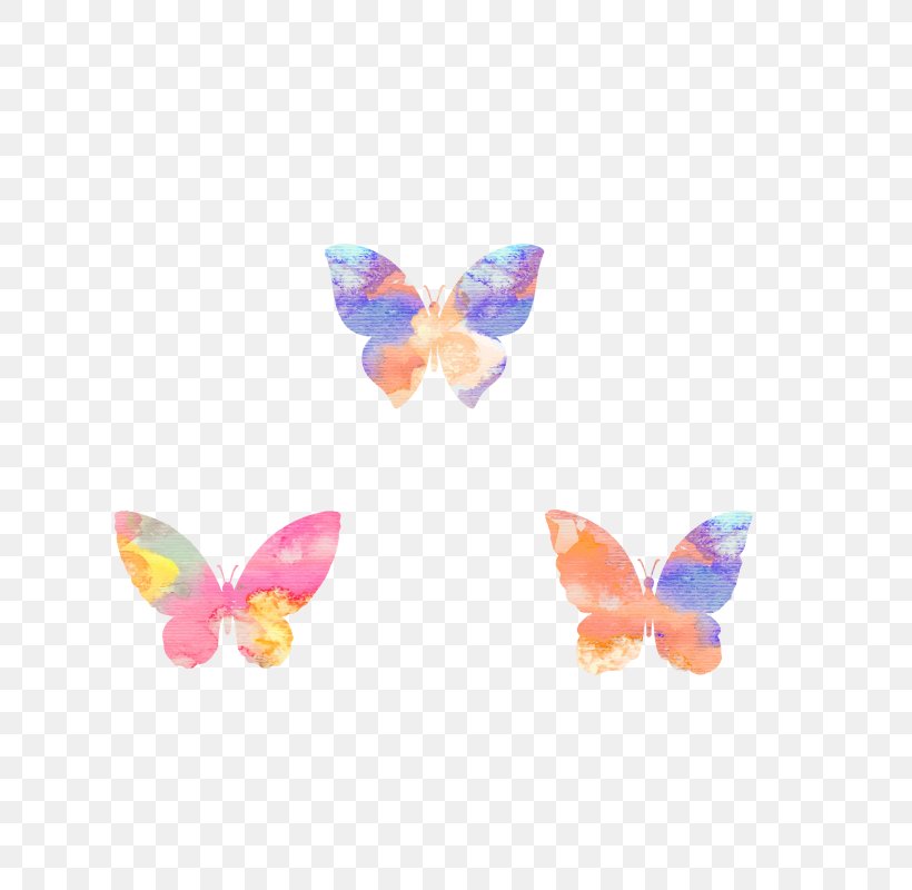 Butterfly Illustration, PNG, 800x800px, Butterfly, Art, Color, Creativity, Designer Download Free