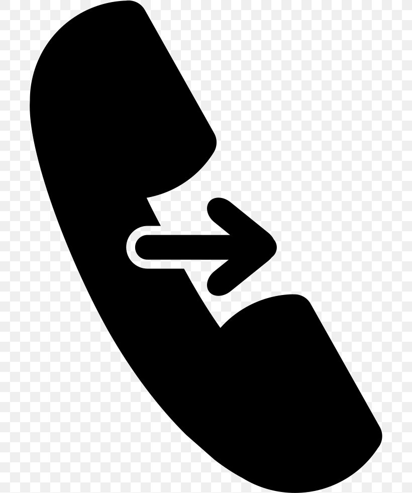 Telephone Call Symbol Arrow, PNG, 702x981px, Telephone Call, Answering Machines, Black And White, Call Forwarding, Handset Download Free