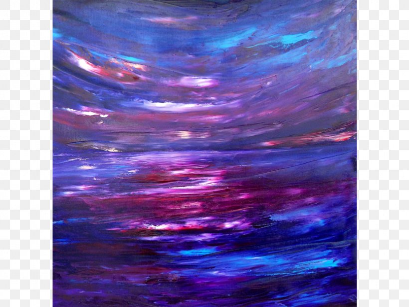 Deep Purple Sea Modern Art Lecce Acrylic Paint, PNG, 832x624px, Art, Acrylic Paint, Blue, Childhood, Color Download Free