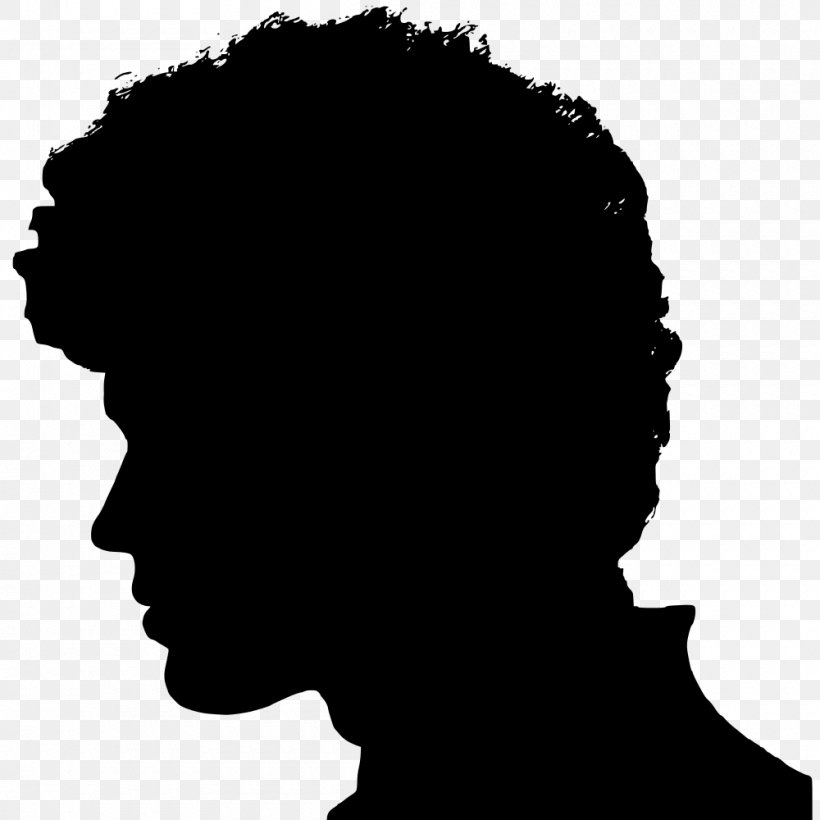 Silhouette Drawing Female Clip Art, PNG, 1000x1000px, Silhouette, Black, Black And White, Drawing, Female Download Free