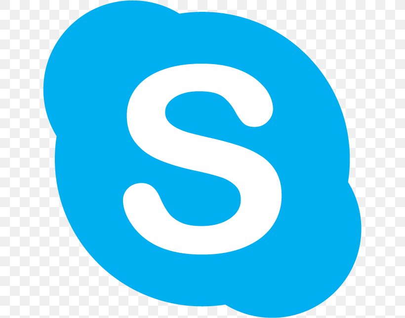 Skype For Business Logo Telephone Call Videotelephony, PNG, 645x645px, Skype, Aqua, Area, Blue, Brand Download Free