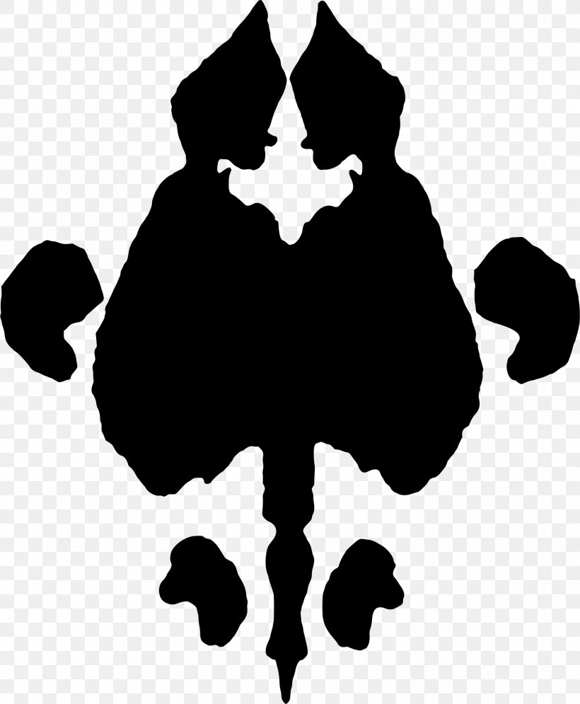 Rorschach Test Ink Blot Test Clip Art, PNG, 1977x2400px, Rorschach, Artwork, Black, Black And White, Drawing Download Free