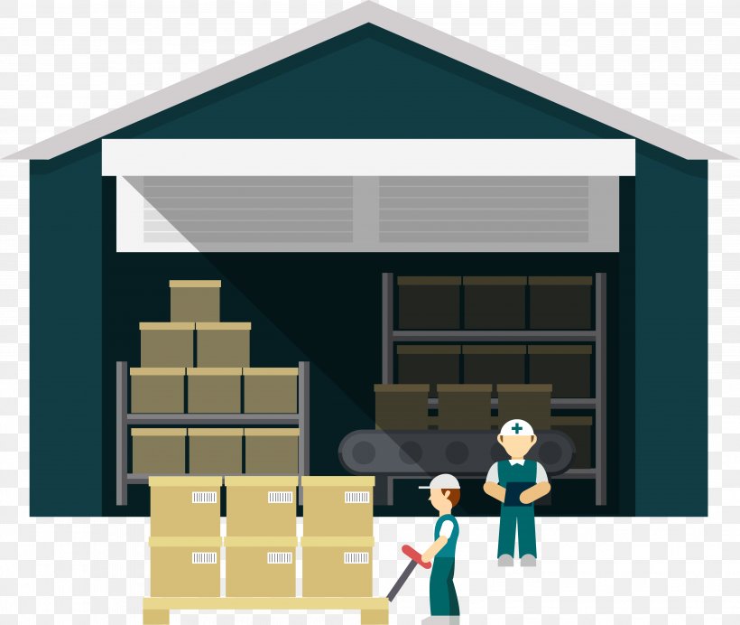 Warehouse E-commerce Price, PNG, 4027x3403px, Warehouse, Building, Cartoon, Ecommerce, Elevation Download Free