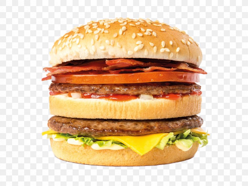 Cheeseburger Hamburger McDonald's Big Mac Whopper Bacon, PNG, 866x650px, Cheeseburger, American Cheese, American Food, Bacon, Baconator Download Free