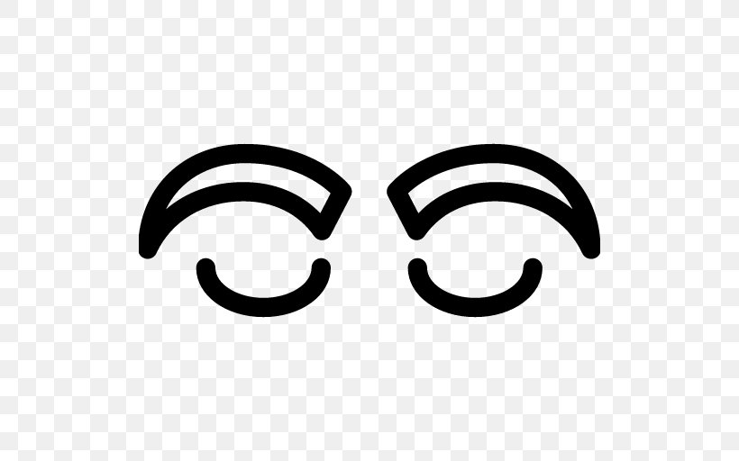 Eyebrow Symbol Shape, PNG, 512x512px, Eyebrow, Auto Part, Black And White, Body Jewelry, Eye Download Free