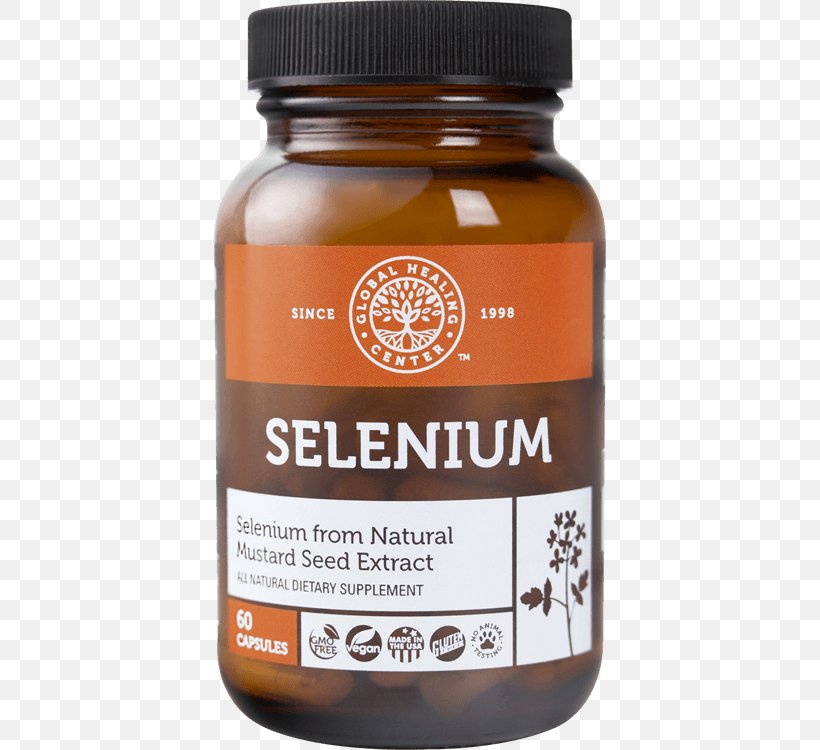 Dietary Supplement Selenium Selenomethionine Antioxidant Probiotic, PNG, 750x750px, Dietary Supplement, Antioxidant, Capsule, Deficiency, Detoxification Download Free