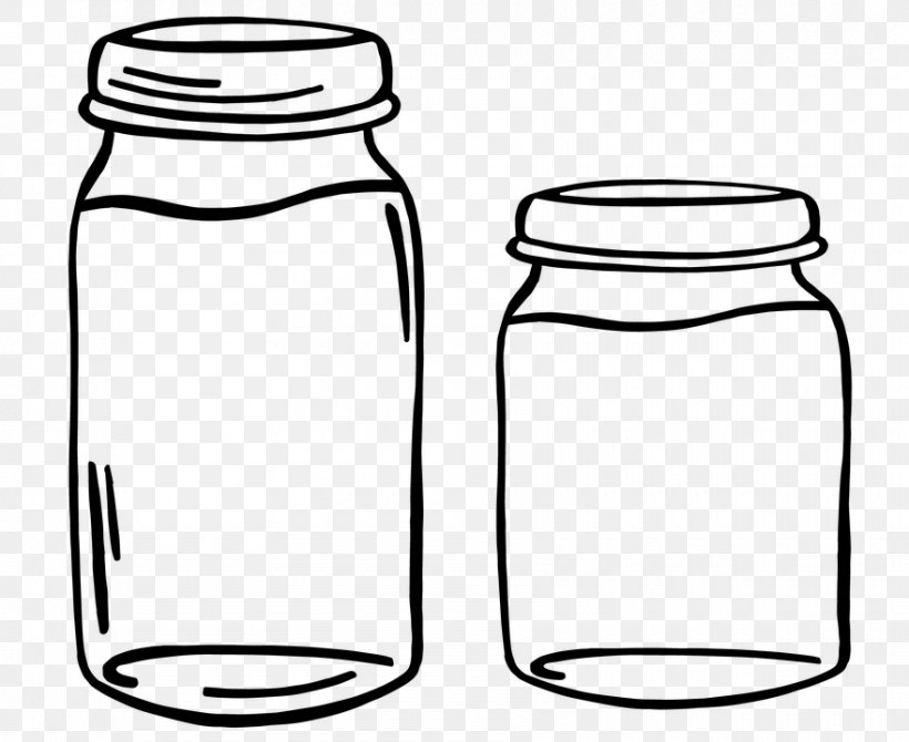 Jar Container Glass Clip Art, PNG, 880x720px, Jar, Black And White, Bottle, Container, Container Glass Download Free