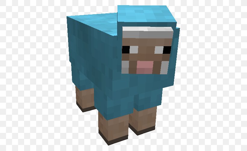 Minecraft: Pocket Edition Sheep MineCon Wool, PNG, 500x500px, Minecraft, Color, Cyan, Dye, Jinx Download Free