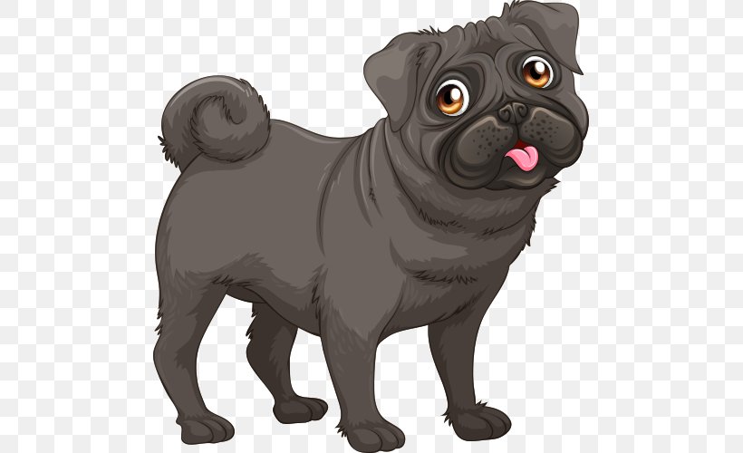Pug Shar Pei Puppy Clip Art, PNG, 500x500px, Pug, Carnivoran, Companion Dog, Dog, Dog Breed Download Free