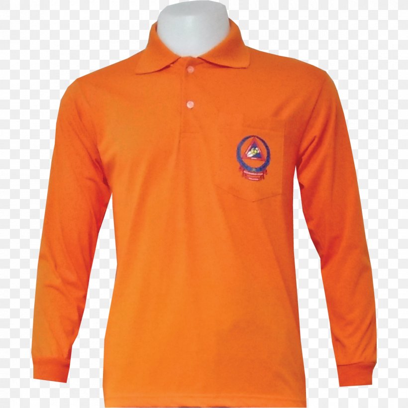 Baju Orange Polos