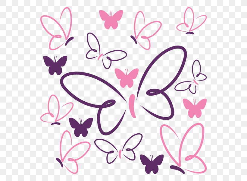 Butterfly Drawing Color, PNG, 600x600px, Butterfly, Area, Art, Artwork, Branch Download Free