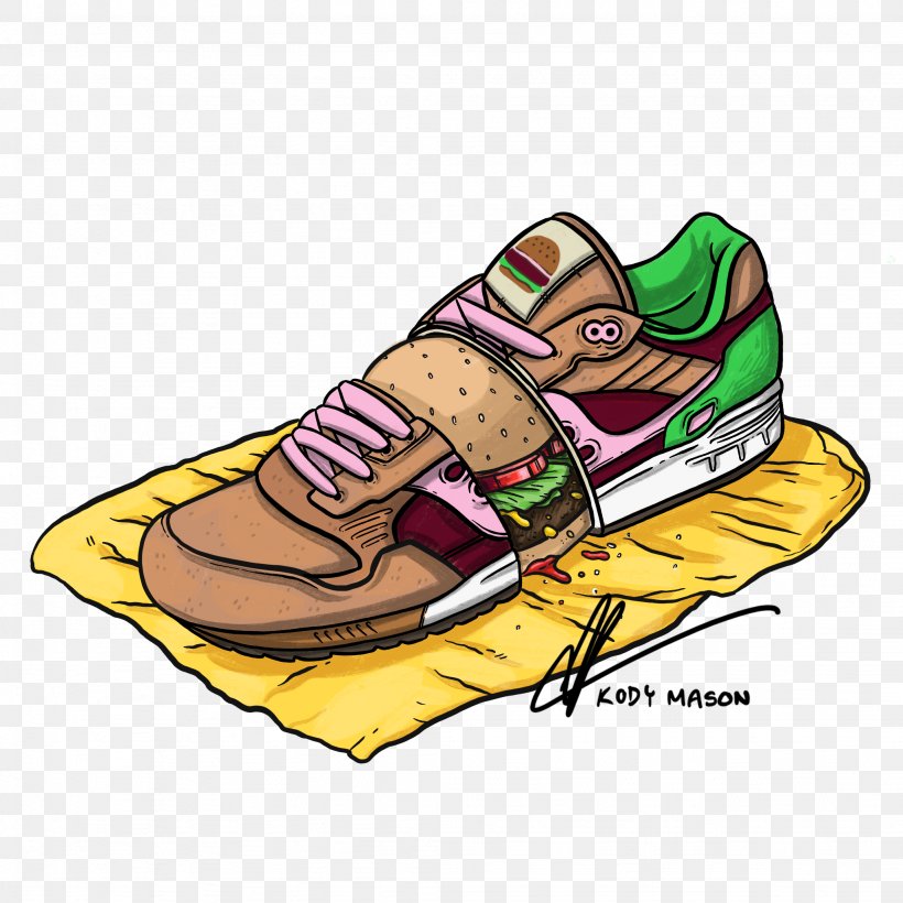 Illustration Shoe SneakerTalk Clip Art Food, PNG, 2048x2048px, Shoe, Collaboration, Food, Footwear, Outdoor Shoe Download Free
