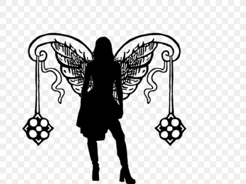 Silhouette Female Angel Clip Art, PNG, 900x675px, Silhouette, Angel, Art, Black, Black And White Download Free