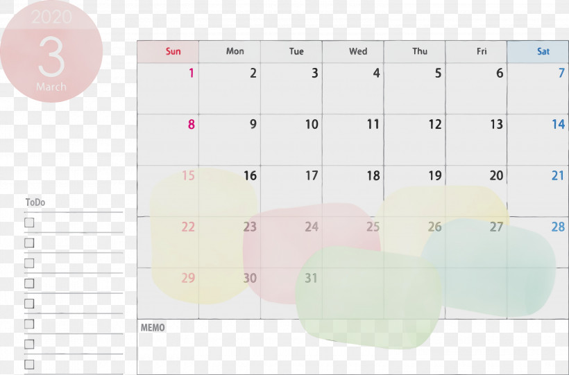 Text Line Font Pattern Circle, PNG, 3000x1982px, 2020 Calendar, March 2020 Calendar, Circle, Diagram, Line Download Free