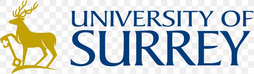 University Of Surrey Surrey Space Centre Logo, PNG, 2200x648px, University Of Surrey, Area, Blue, Brand, Guildford Download Free