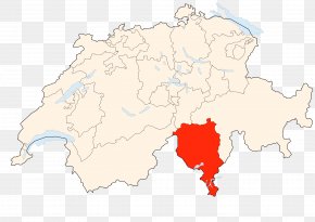 Map - Cantons Of Switzerland Bellinzona Canton Of Uri Ticino Map PNG