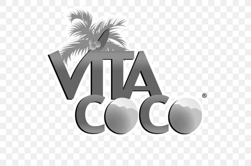 Coconut Water Vita Coco Coconut Milk Coconut Oil, PNG, 576x541px, Coconut Water, Black And White, Brand, Coconut, Coconut Milk Download Free