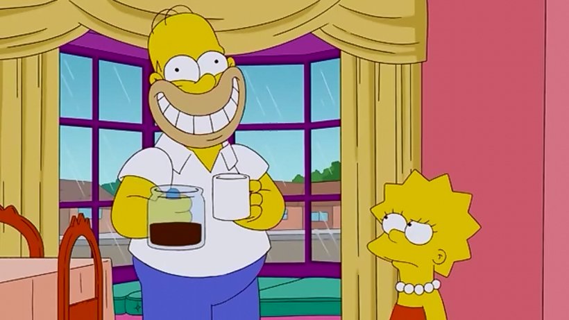 Homer Simpson Coffee Marge Simpson Lisa Simpson Barney Gumble, PNG, 1198x674px, Homer Simpson, Art, Barney Gumble, Cartoon, Coffee Download Free