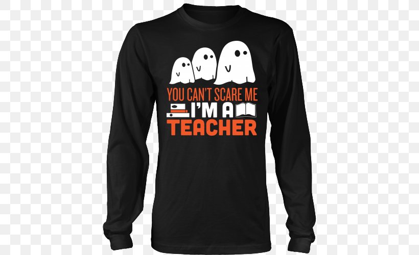 T-shirt Preschool Teacher Hoodie, PNG, 500x500px, Tshirt, Black, Brand, Class, Clothing Download Free