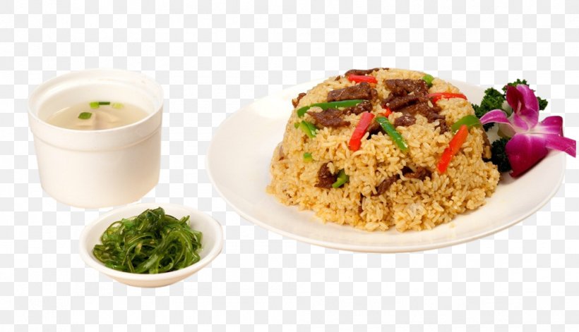 Fried Rice Shuizhu Pepper Steak Gyu016bdon Chicken Curry, PNG, 994x571px, Fried Rice, Asian Food, Beef, Chicken Curry, Chicken Meat Download Free