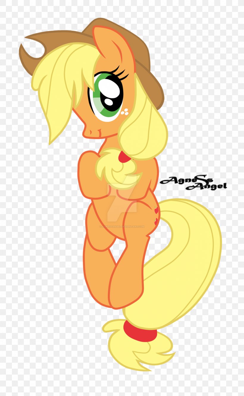 Applejack My Little Pony: Friendship Is Magic Fandom Granny Smith, PNG, 1280x2080px, Watercolor, Cartoon, Flower, Frame, Heart Download Free