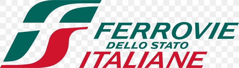Logo Ferrovie Dello Stato Italiane Rail Transport Railway Trenitalia, PNG, 2256x650px, Logo, Area, Banner, Brand, Ferrovie Dello Stato Italiane Download Free