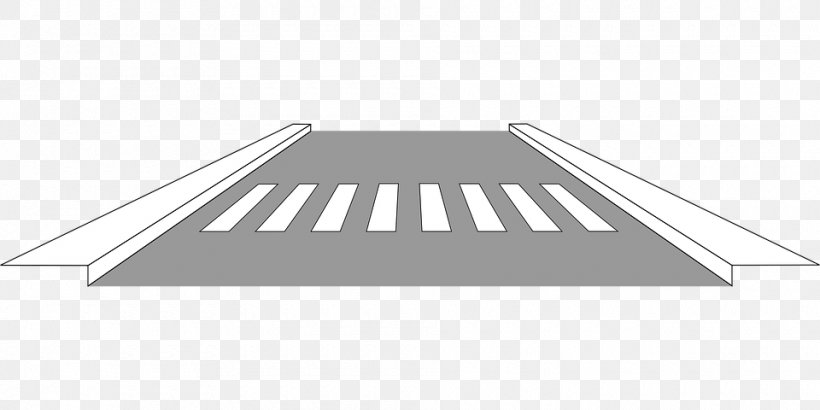Pedestrian Crossing Zebra Crossing Road Vector Graphics, PNG, 960x480px, Pedestrian Crossing, Black, Pedestrian, Rectangle, Road Download Free