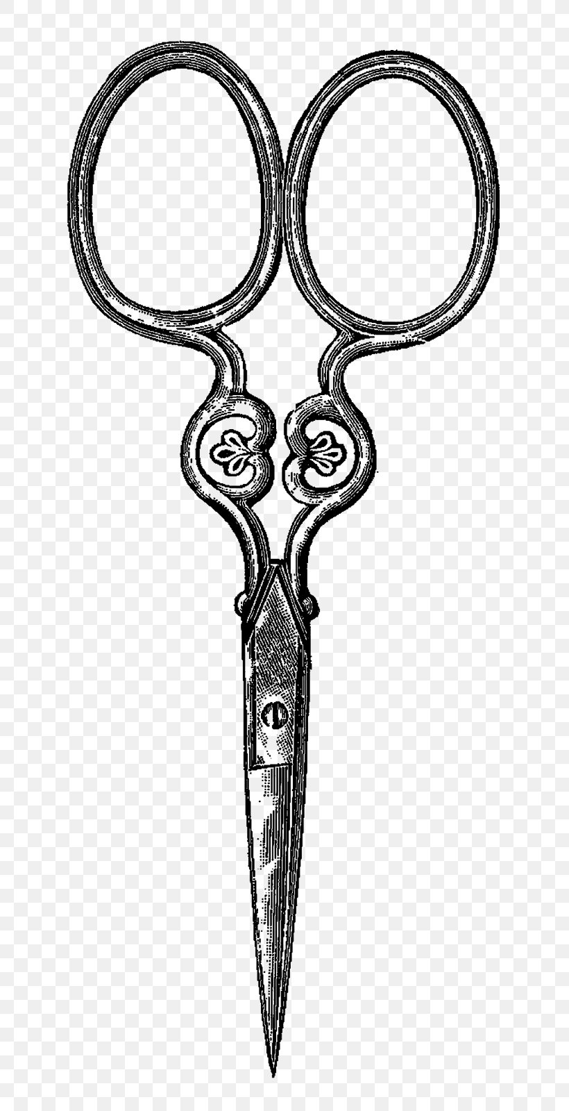 Scissors Drawing Sewing Notions, PNG, 718x1600px, Scissors, Black And White, Body Jewelry, Cold Weapon, Cosmetologist Download Free