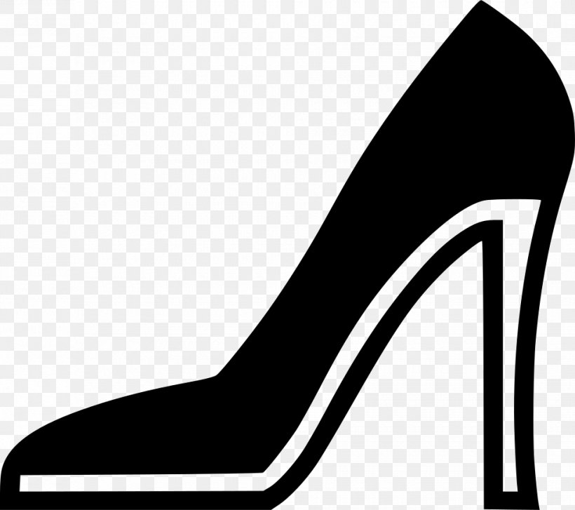 Clip Art Women High-heeled Shoe, PNG, 980x870px, Highheeled Shoe, Basic Pump, Blackandwhite, Clip Art Women, Court Shoe Download Free