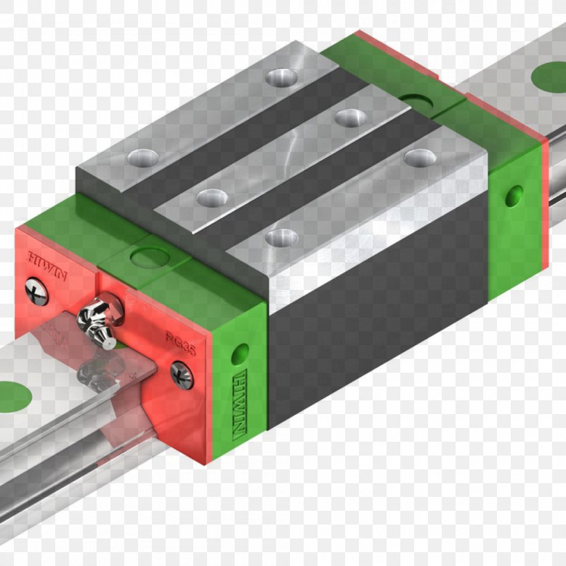 Linear-motion Bearing Linear Motion Hiwin Technologies Corp. Industry, PNG, 1000x1000px, Linearmotion Bearing, Bearing, Cylinder, Guide Rail, Hardware Download Free