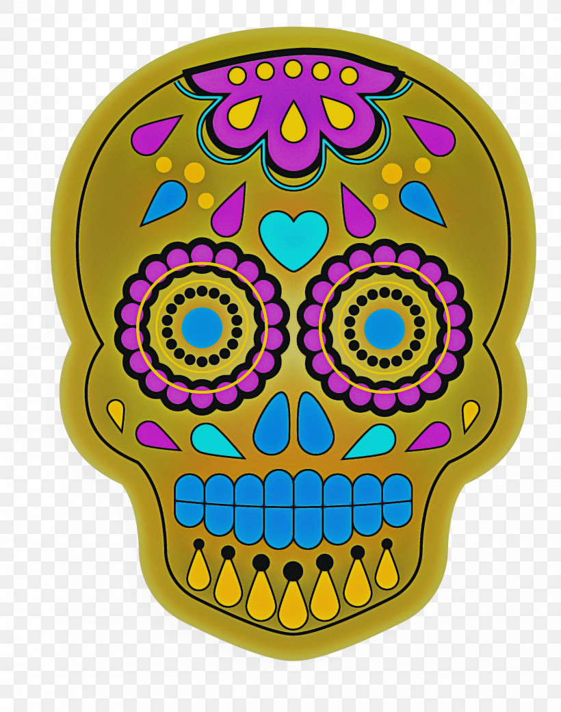 Skull Mexico, PNG, 2365x3000px, Skull, Day Of The Dead, Drawing, Human Skull, La Calavera Catrina Download Free