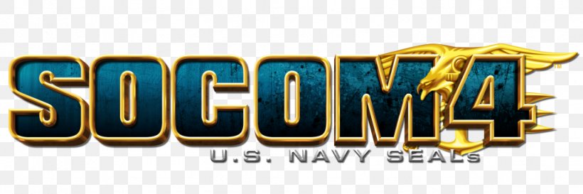 SOCOM 4 U.S. Navy SEALs SOCOM U.S. Navy SEALs Video Game United States Navy SEALs Resistance 3, PNG, 1024x342px, Socom 4 Us Navy Seals, Brand, Computer Software, Game, Logo Download Free