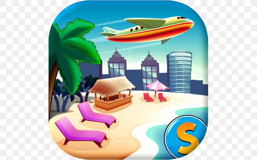 City Island 3, PNG, 512x512px, City Island Airport 2, Android, Art, Cartoon, Citybuilding Game Download Free