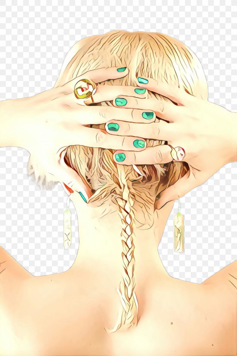 Hair Face Skin Head Hairstyle, PNG, 1632x2448px, Cartoon, Back, Beauty, Blond, Face Download Free