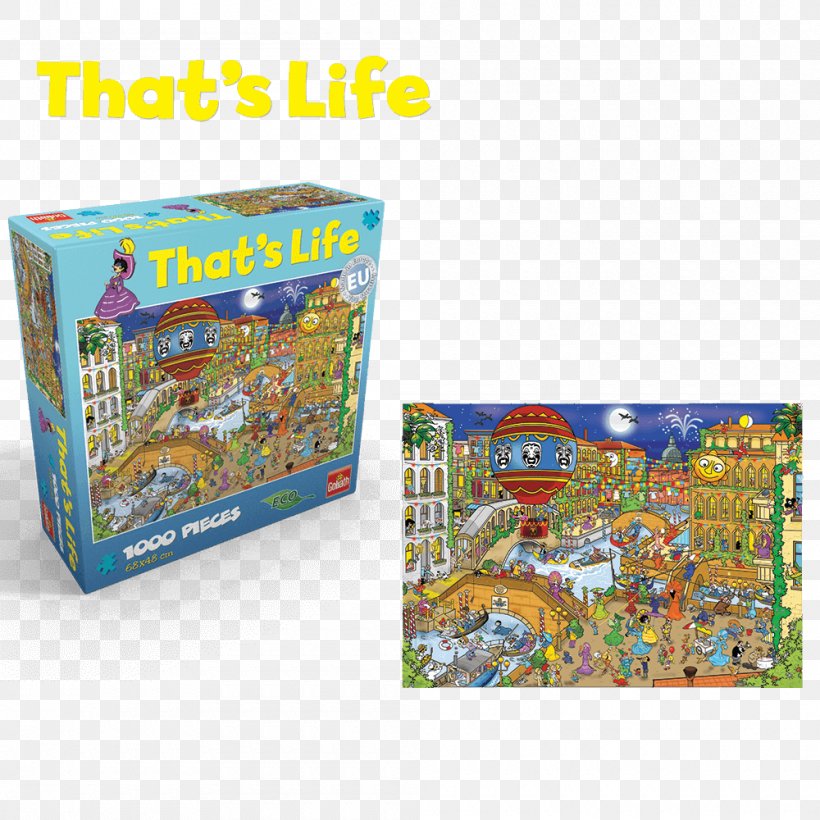 Jigsaw Puzzles That's Life Game Toy, PNG, 1000x1000px, Jigsaw Puzzles, Game, Goliath Toys, Life, Life Simulation Game Download Free
