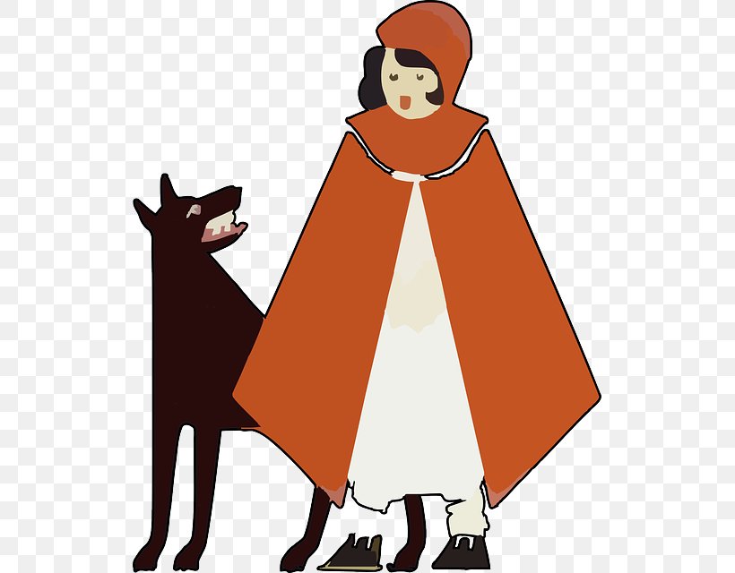 Little Red Riding Hood Big Bad Wolf Gray Wolf The Wolf And The Seven Young Goats Red Hood, PNG, 523x640px, Little Red Riding Hood, Art, Artwork, Big Bad Wolf, Child Download Free
