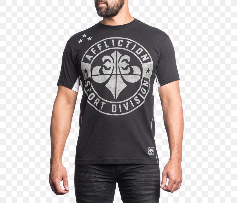 T-shirt Affliction Clothing Sleeve, PNG, 700x700px, Tshirt, Affliction Clothing, Black, Blouse, Bluza Download Free
