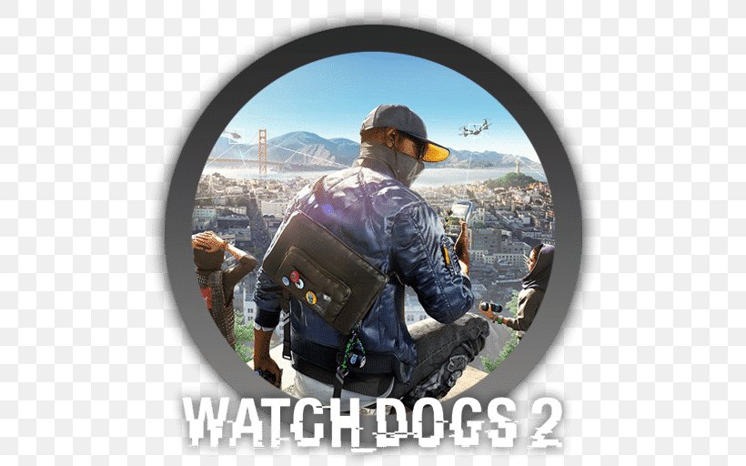 Watch Dogs 2 San Francisco Bay Area PlayStation 4 Video Game, PNG, 512x512px, Watch Dogs 2, Fisheye Lens, Game, Gameplay, Open World Download Free