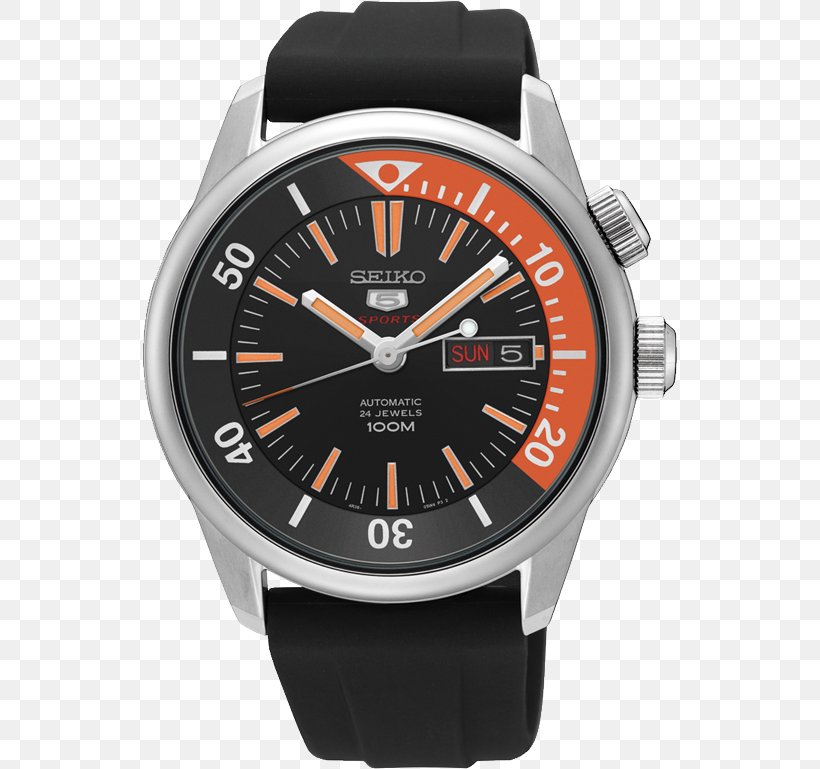 Watch Seiko 5 Sports SNZF15K1 / SNZF17K1 Clock, PNG, 535x769px, Watch, Analog Watch, Brand, Clock, Hardware Download Free