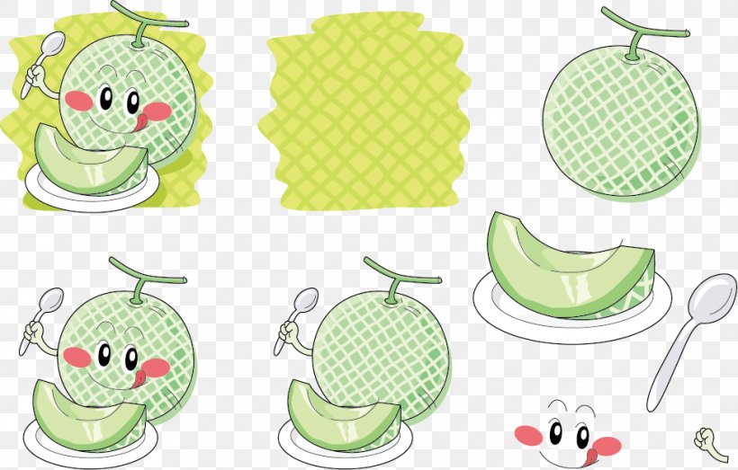 Hami Melon Poster, PNG, 977x624px, Hami Melon, Area, Cartoon, Coreldraw, Food Download Free