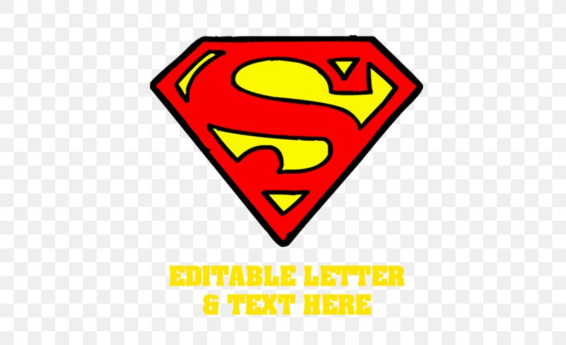 Superman Logo Superhero Superboy Clip Art, PNG, 500x500px, Superman, Area, Batman V Superman Dawn Of Justice, Brand, Flash Download Free