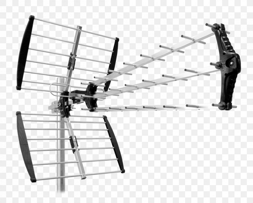 Aerials Digital Television DVB-T Digital Video Broadcasting, PNG, 1200x964px, 4glte Filter, Aerials, Antenna, Antenna Accessory, Black And White Download Free